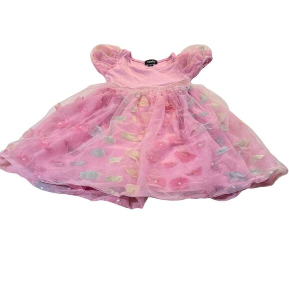 Zunie Other - Zunie Toddler Girl 3T Pink Floral Dress
